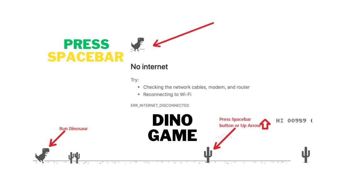 Offline Dino game