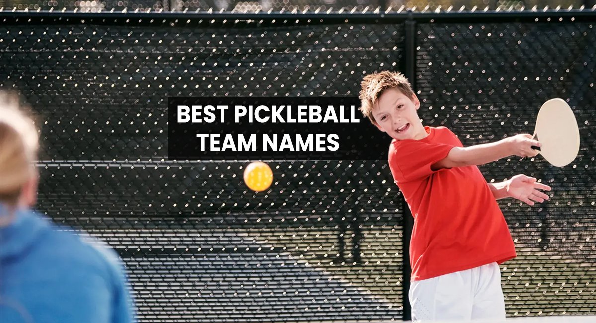 225 Funny Pickleball Team Names (For Kid’s And Adults)