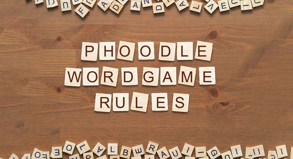 Phoodle Word Game Rules