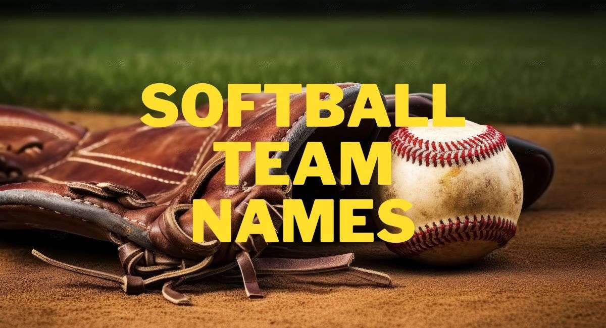 Best Softball Team Names‍ (Category By)