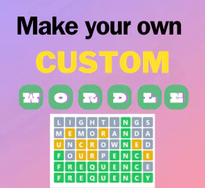 play custom wordle