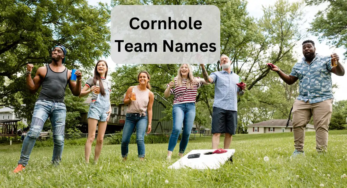 Funny Cornhole Team Names