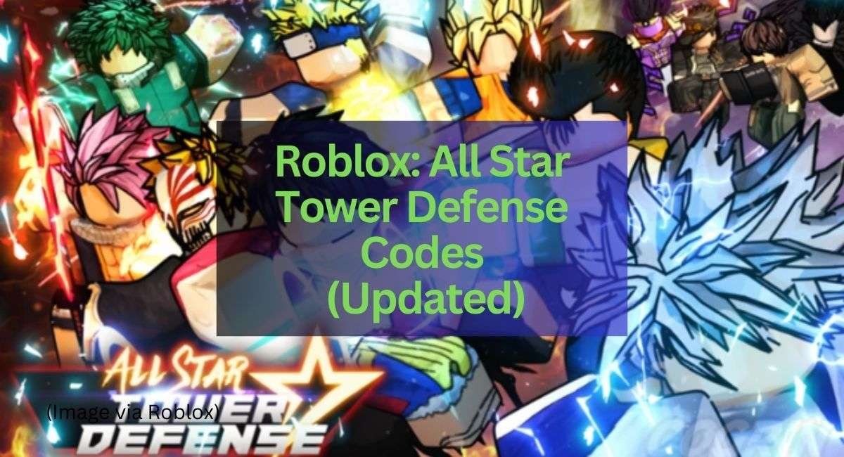 Roblox: All Star Tower Defense Codes (October 2024)